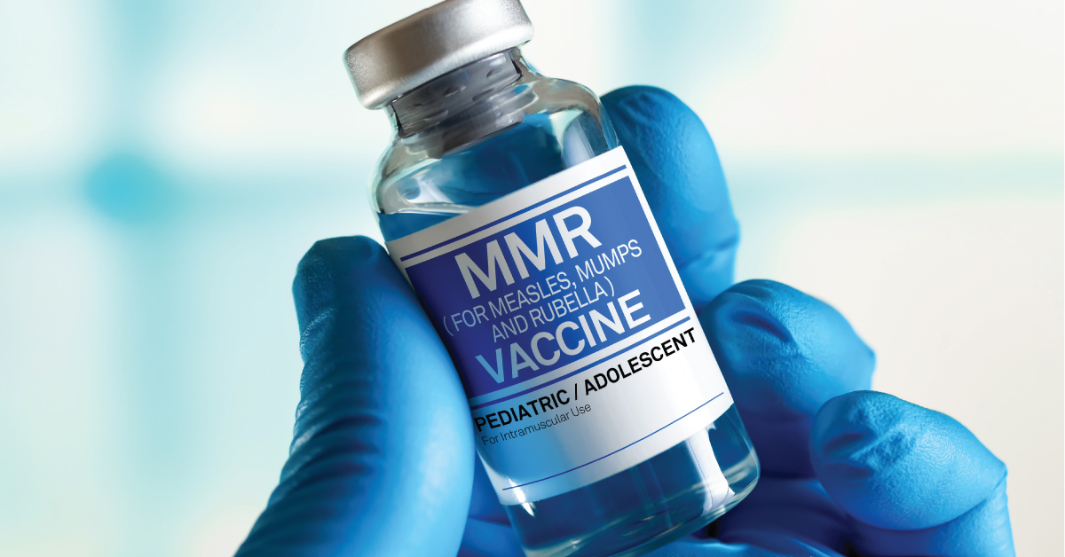 mmr vaccine vial